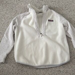 Vineyard Vines Cream Fleece Pullover